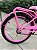 BICICLETA ARO (20) FEMININA COR ROSA S/MARCHA MARCA MONARK BRISA - Imagem 2