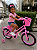BICICLETA ARO (16) FEMININA COR ROSA S/MARCHA MARCA MONARK BRISA - Imagem 1