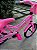 BICICLETA ARO (16) FEMININA COR ROSA S/MARCHA MARCA MONARK BRISA - Imagem 3