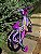 BICICLETA ARO (16) FEMININA COR VIOLETA S/MARCHA MARCA MONARK BRISA - Imagem 3