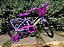 BICICLETA ARO (16) FEMININA COR VIOLETA S/MARCHA MARCA MONARK BRISA - Imagem 5