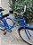 BICICLETA ARO (26) MASCULINA BARRA CIRCULAR COR AZUL S/MARCHA FREIO CONTRA PEDAL MARCA MONARK - Imagem 4