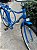 BICICLETA ARO (26) MASCULINA BARRA CIRCULAR COR AZUL S/MARCHA FREIO CONTRA PEDAL MARCA MONARK - Imagem 8