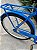 BICICLETA ARO (26) MASCULINA BARRA CIRCULAR COR AZUL S/MARCHA FREIO CONTRA PEDAL MARCA MONARK - Imagem 2