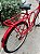 BICICLETA ARO (26) MASCULINA BARRA CIRCULAR COR VERMELHA S/MARCHA FREIO CONTRA PEDAL MARCA MONARK - Imagem 7