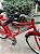 BICICLETA ARO (26) MASCULINA BARRA CIRCULAR COR VERMELHA S/MARCHA FREIO CONTRA PEDAL MARCA MONARK - Imagem 6