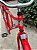 BICICLETA ARO (26) MASCULINA BARRA CIRCULAR COR VERMELHA S/MARCHA FREIO CONTRA PEDAL MARCA MONARK - Imagem 8