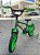 BICICLETA ARO (16) MASCULINA COR GRAFITE/VERDE S/MARCHA MARCA VELOOH PERSONALIZADA - Imagem 8