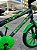 BICICLETA ARO (16) MASCULINA COR GRAFITE/VERDE S/MARCHA MARCA VELOOH PERSONALIZADA - Imagem 4