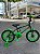 BICICLETA ARO (16) MASCULINA COR GRAFITE/VERDE S/MARCHA MARCA VELOOH PERSONALIZADA - Imagem 1