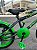 BICICLETA ARO (16) MASCULINA COR GRAFITE/VERDE S/MARCHA MARCA VELOOH PERSONALIZADA - Imagem 3