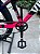 BICICLETA MTB FREERIDE ARO (26) VIKINGX TUFF-25 KIT 7 VELOCIDADES FREIO DISC MECÂNICO COR PRETO/ROSA/AZUL - Imagem 2