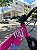 BICICLETA MTB FREERIDE ARO (26) VIKINGX TUFF X-25 CAMBIO 7 VELOCIDADES(1x7) FREIO DISC HIDRAULICO TRASEIRO COR ROSA/ROXO - Imagem 7