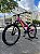 BICICLETA MTB FREERIDE ARO (26) VIKINGX TUFF X-25 CAMBIO 7 VELOCIDADES(1x7) FREIO DISC HIDRAULICO TRASEIRO COR ROSA/ROXO - Imagem 11