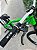 BICICLETA MTB FREERIDE ARO (26) VIKINGX TUFF 25 CAMBIO 7 VELOCIDADES FREIO DISC HIDRÁULICO TRASEIRO VERDE/BRANCO - Imagem 9