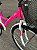 BICICLETA ARO (24) FEMININA COR ROSA S/ MARCHA ATHOR BLISS - Imagem 8
