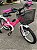 BICICLETA ARO (16) FEMININA COR ROSA S/ MARCHA ATHOR BLISS - Imagem 6