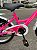 BICICLETA ARO (16) FEMININA COR ROSA S/ MARCHA ATHOR BLISS - Imagem 3