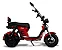 SCOOTER ELÉTRICA DUOS FX2 ESTILO MOTONETA 1000W 60V AUTOPROPELIDO VERMELHO - Imagem 2