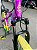 BICICLETA MTB FREERIDE ARO (26) VIKINGX TUFF X-25 CAMBIO 8 VELOCIDADES (1x8) FREIO DISC HIDRÁULICO COR ROXO/AMARELO - Imagem 10