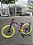 BICICLETA MTB FREERIDE ARO (26) VIKINGX TUFF X-25 CAMBIO 8 VELOCIDADES (1x8) FREIO DISC HIDRÁULICO COR ROXO/AMARELO - Imagem 12
