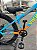 BICICLETA MTB FREERIDE ARO (26) VIKINGX TUFF-25 KIT 7 VELOCIDADES FREIO DISC MECÂNICO COR AZUL/LARANJA - Imagem 4