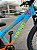 BICICLETA MTB FREERIDE ARO (26) VIKINGX TUFF-25 KIT 7 VELOCIDADES FREIO DISC MECÂNICO COR AZUL/LARANJA - Imagem 5