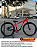 BICICLETA MTB FREERIDE ARO (26) HUPI NAJA KIT SINGLE S/MARCHA FREIO DISC HIDRÁULICO TRASEIRO SHIMANO COR VERMELHO/PRETO - Imagem 1