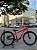 BICICLETA MTB FREERIDE ARO (26) HUPI NAJA KIT SINGLE S/MARCHA FREIO DISC HIDRÁULICO TRASEIRO SHIMANO COR VERMELHO/PRETO - Imagem 1