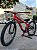 BICICLETA MTB FREERIDE ARO (26) HUPI NAJA KIT SINGLE S/MARCHA FREIO DISC HIDRÁULICO TRASEIRO SHIMANO COR VERMELHO/PRETO - Imagem 10