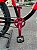 BICICLETA MTB FREERIDE ARO (26) HUPI NAJA KIT SINGLE S/MARCHA FREIO DISC HIDRÁULICO TRASEIRO SHIMANO COR VERMELHO/PRETO - Imagem 3