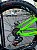 BICICLETA MTB FREERIDE ARO (26) VIKINGX TUFF-44 KIT 7 VELOCIDADES FREIO DISC MECÂNICO COR PRETO/VERDE/ROSA - Imagem 2
