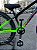 BICICLETA MTB FREERIDE ARO (26) VIKINGX TUFF-44 KIT 7 VELOCIDADES FREIO DISC MECÂNICO COR PRETO/VERDE/ROSA - Imagem 4