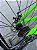 BICICLETA MTB FREERIDE ARO (26) VIKINGX TUFF-44 KIT 7 VELOCIDADES FREIO DISC MECÂNICO COR PRETO/VERDE/ROSA - Imagem 9