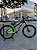 BICICLETA MTB FREERIDE ARO (26) VIKINGX TUFF-44 KIT 7 VELOCIDADES FREIO DISC MECÂNICO COR PRETO/VERDE/ROSA - Imagem 1