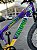 BICICLETA MTB FREERIDE ARO (26) VIKINGX TUFF-25 KIT 7 VELOCIDADES FREIO DISC MECÂNICO COR ROXO/VERDE/AMARELO - Imagem 5