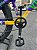 BICICLETA MTB FREERIDE ARO (26) VIKINGX TUFF-25 KIT 7 VELOCIDADES FREIO DISC MECÂNICO COR ROXO/VERDE/AMARELO - Imagem 3