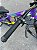 BICICLETA MTB FREERIDE ARO (26) VIKINGX TUFF-25 KIT 7 VELOCIDADES FREIO DISC MECÂNICO COR ROXO/VERDE/AMARELO - Imagem 8