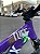 BICICLETA MTB FREERIDE ARO (26) VIKINGX TUFF-25 KIT 7 VELOCIDADES FREIO DISC MECÂNICO COR ROXO/VERDE/AMARELO - Imagem 6
