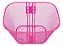 CESTA ARAME PARA ARO 20 AÇO ROSA COM SUPORTE E COM HASTE - Imagem 2