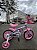 BICICLETA ARO (12) FEMININA ROXO/ROSA S/MARCHA FREIO V-BRAKE NATHOR MINNIE - Imagem 2