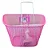 CESTA ARAME PARA ARO 24 AÇO GRANDE ROSA COM SUPORTE E COM HASTE - Imagem 3