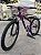 BICICLETA MTB FREERIDE ARO (29) HUPI NAJA KIT SINGLE S/MARCHA FREIO DISC HIDRÁULICO TRASEIRO SHIMANO COR ROXO/BRANCO - Imagem 10