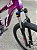 BICICLETA MTB FREERIDE ARO (26) HUPI NAJA KIT SINGLE S/MARCHA FREIO DISC HIDRÁULICO TRASEIRO SHIMANO COR ROXO/BRANCO - Imagem 3