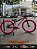 BICICLETA MTB FREERIDE ARO (26) HUPI STRIP KIT SINGLE (SEM MARCHA) FREIO DISC TRASEIRO SHIMANO MT200 COR PRETO/ROSA - Imagem 1