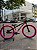 BICICLETA MTB FREERIDE ARO (26) HUPI STRIP KIT SINGLE (SEM MARCHA) FREIO DISC TRASEIRO SHIMANO MT200 COR PRETO/ROSA - Imagem 1