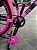 BICICLETA MTB FREERIDE ARO (26) HUPI STRIP KIT SINGLE (SEM MARCHA) FREIO DISC TRASEIRO SHIMANO MT200 COR PRETO/ROSA - Imagem 3