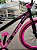 BICICLETA MTB FREERIDE ARO (26) HUPI STRIP KIT SINGLE (SEM MARCHA) FREIO DISC TRASEIRO SHIMANO MT200 COR PRETO/ROSA - Imagem 5