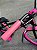 BICICLETA MTB FREERIDE ARO (26) HUPI STRIP KIT SINGLE (SEM MARCHA) FREIO DISC TRASEIRO SHIMANO MT200 COR PRETO/ROSA - Imagem 7