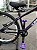 BICICLETA MTB FREERIDE ARO (26) ABSOLUTE BRUTUS KIT SINGLE (S/MARCHA) FREIO DISC HIDRÁULICO MT200 COR ROXA/BRANCO - Imagem 3